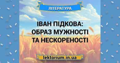Іван Підкова_ образ мужності та нескореності