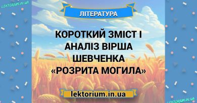 Короткий зміст і аналіз вірша Шевченка «Розрита могила»