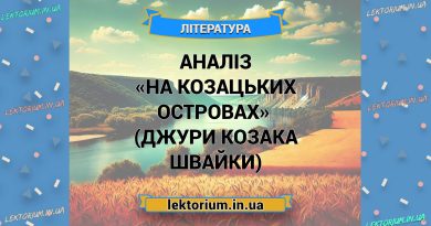 Аналіз «На козацьких островах» (Джури козака Швайки)