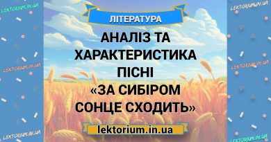 Аналіз та характеристика пісні «За Сибіром сонце сходить»