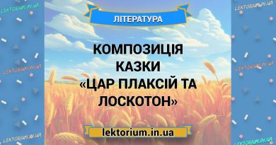 Композиція казки «Цар Плаксій та Лоскотон»