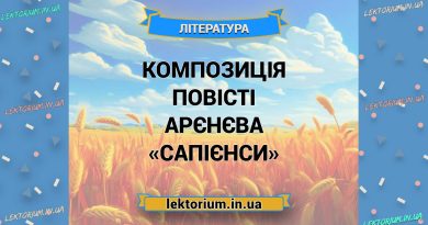 Композиція повісті Арєнєва «Сапієнси»