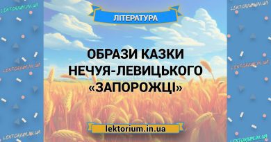Образи казки Нечуя-Левицького «Запорожці»