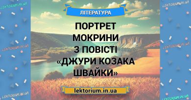 Портрет Мокрини з повісті «Джури козака Швайки»