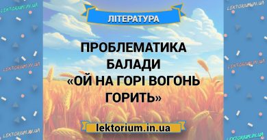 Проблематика балади «Ой на горі вогонь горить»