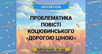 Проблематика повісті Коцюбинського «Дорогою ціною»