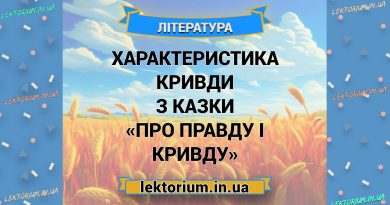 Характеристика Кривди з казки «Про правду і кривду»