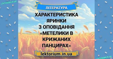 Характеристика Яринки з оповідання «Метелики в крижаних панцирах»