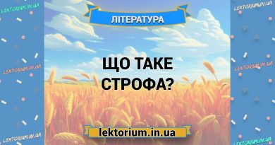 Що таке строфа