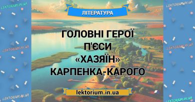 Головні герої п'єси «Хазяїн» Карпенка-Карого