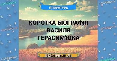 Коротка біографія Василя Герасим'юка