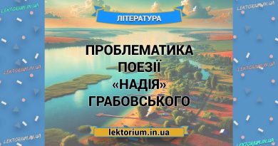 Проблематика поезії «Надія» Грабовського