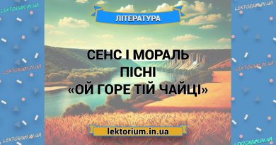 Сенс і мораль пісні «Ой горе тій чайці»