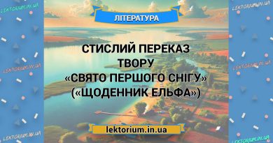 Стислий переказ твору «Свято першого снігу» («Щоденник Ельфа»)
