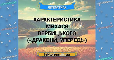 Характеристика Михася Вербицького («Дракони, уперед!»)