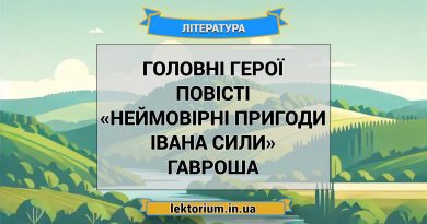 Головні герої повісті «Неймовірні пригоди Івана Сили» Гавроша