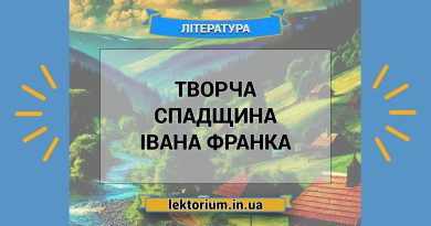 Творча спадщина Івана Франка
