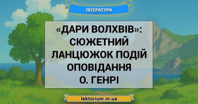 «Дари волхвів»_ СЮЖЕТНИЙ ЛАНЦЮЖОК ПОДІЙ оповідання О. Генрі