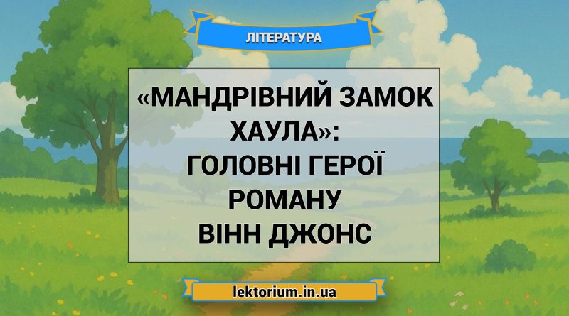 «Мандрівний замок Хаула»_ ГОЛОВНІ ГЕРОЇ роману Вінн Джонс