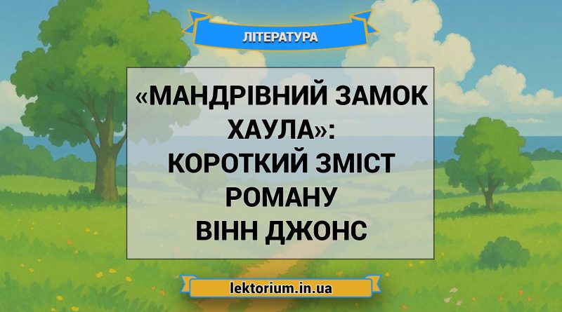 «Мандрівний замок Хаула»_ КОРОТКИЙ ЗМІСТ роману Вінн Джонс