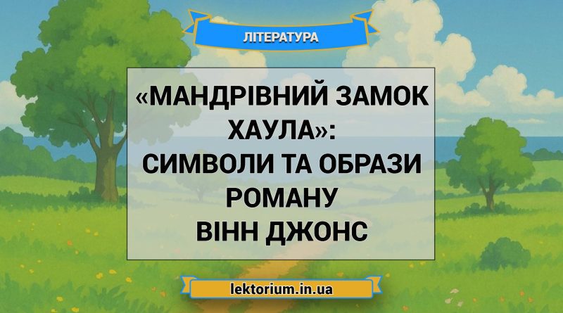 «Мандрівний замок Хаула»_ СИМВОЛИ ТА ОБРАЗИ роману Вінн Джонс