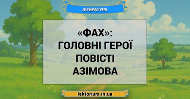 «Фах»_ ГОЛОВНІ ГЕРОЇ повісті Азімова