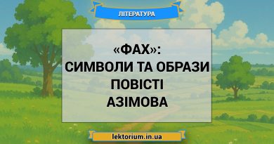 «Фах»_ СИМВОЛИ ТА ОБРАЗИ повісті Азімова