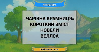 «Чарівна крамниця»_ КОРОТКИЙ ЗМІСТ новели Веллса