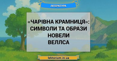 «Чарівна крамниця»_ СИМВОЛИ ТА ОБРАЗИ новели Веллса