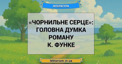 «Чорнильне серце»_ ГОЛОВНА ДУМКА роману К. Функе