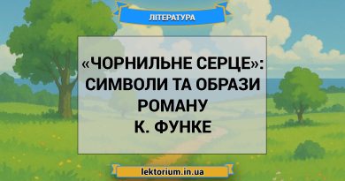 «Чорнильне серце»_ СИМВОЛИ ТА ОБРАЗИ роману К. Функе