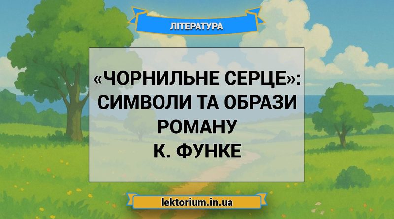 «Чорнильне серце»_ СИМВОЛИ ТА ОБРАЗИ роману К. Функе