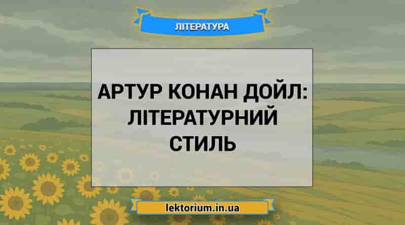 Артур Конан Дойл_ літературний стиль
