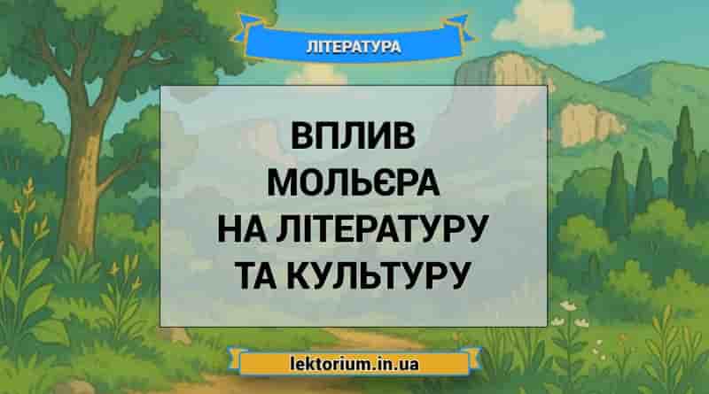 Вплив Мольєра на літературу та культуру