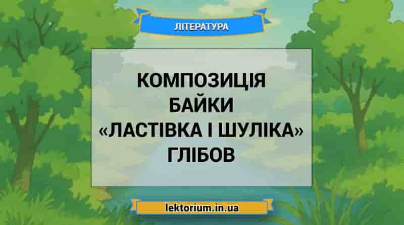 Композиція байки «Ластівка і Шуліка» Глібов