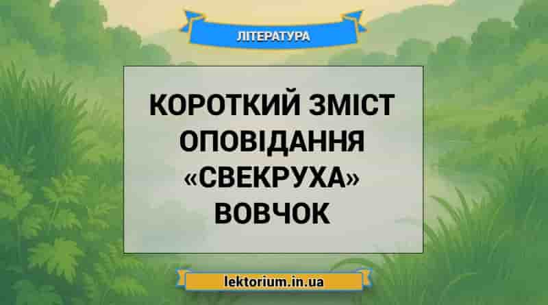 Короткий зміст оповідання «Свекруха» Вовчок
