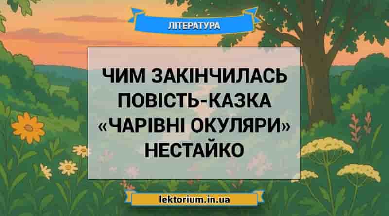 Чим закінчилась повість-казка «Чарівні окуляри» Нестайко