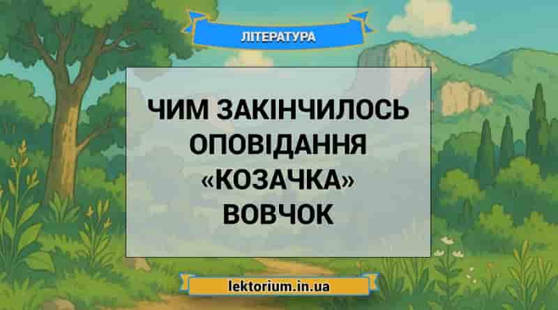 Чим закінчилось оповідання «Козачка» Вовчок