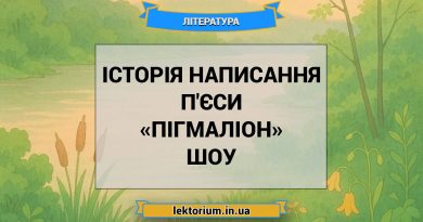 Історія написання п'єси «Пігмаліон» Шоу