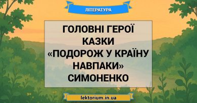 Головні герої казки «Подорож у країну Навпаки» Симоненко