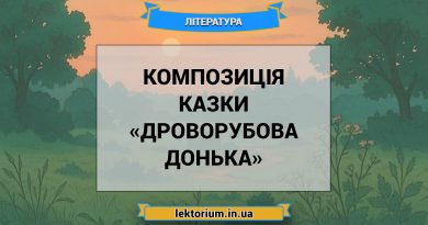 Композиція казки «Дроворубова донька»
