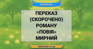 Переказ (скорочено) роману «Повія» Мирний