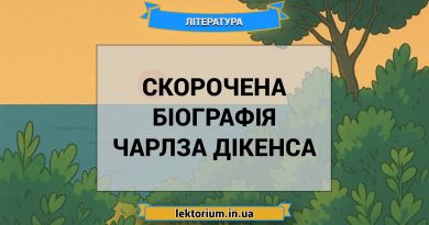 Скорочена біографія Чарлза Дікенса