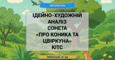 Ідейно-художній аналіз сонета «Про коника та цвіркуна» Кітс