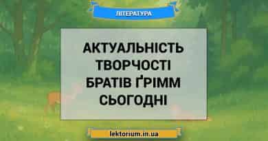 Актуальність творчості братів Ґрімм сьогодні
