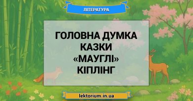 Головна думка казки «Мауглі» Кіплінг