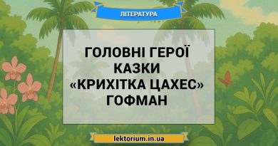 Головні герої казки «Крихітка Цахес» Гофман