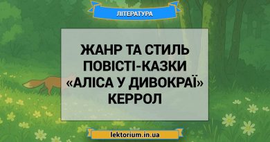Жанр та стиль повісті-казки «Аліса у Дивокраї» Керрол
