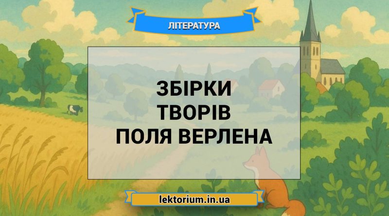 Збірки творів Поля Верлена