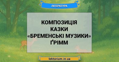 Композиція казки «Бременські музики» Ґрімм